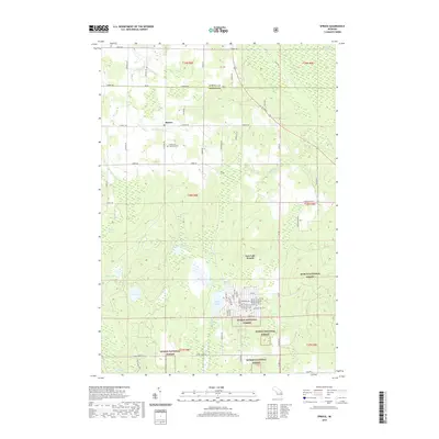 2019 Map of Spruce, 2019 Print