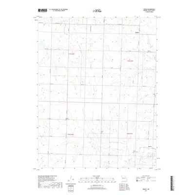 2017 Map of Spruce, 2017 Print