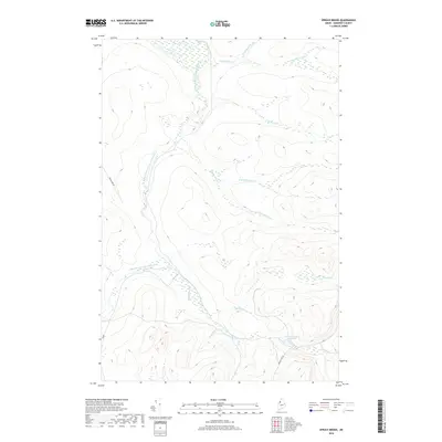 2018 Map of Spruce Brook, 2018 Print