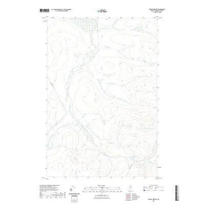 2021 Map of Spruce Brook, 2021 Print