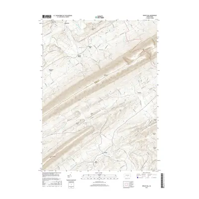 2016 Map of Spruce Hill, 2016 Print