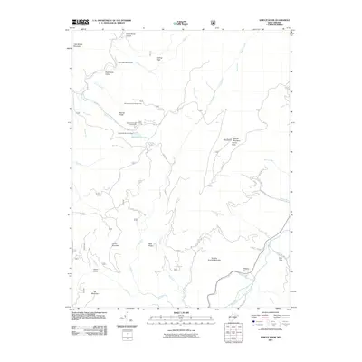 2011 Map of Spruce Knob, 2011 Print