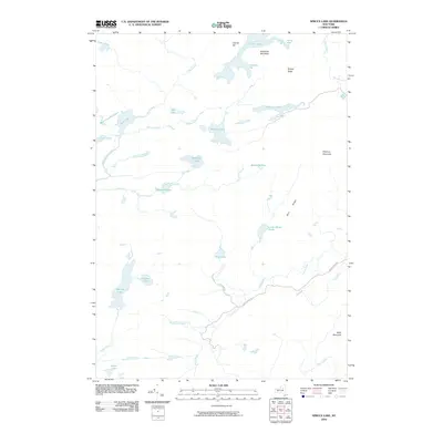 2010 Map of Spruce Lake, 2010 Print