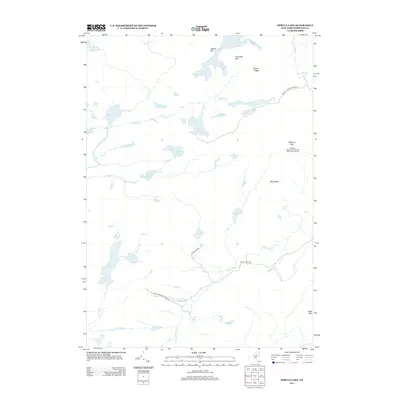 2013 Map of Spruce Lake, 2013 Print