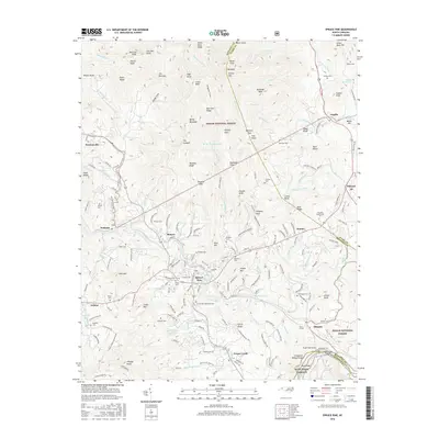 2016 Map of Spruce Pine, 2016 Print