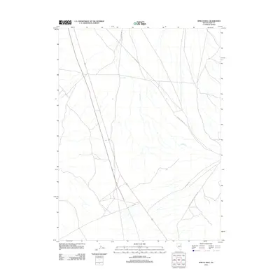 2012 Map of Spruce Well, 2012 Print