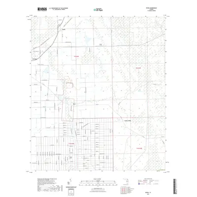 2021 Map of Spuds, 2021 Print