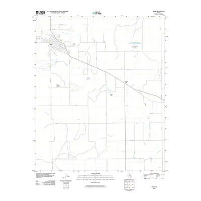 2010 Map of Spur, 2010 Print