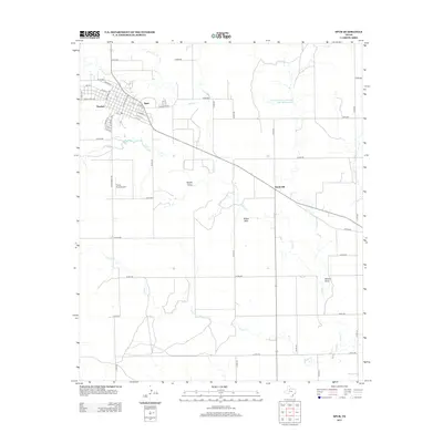 2012 Map of Spur, 2012 Print