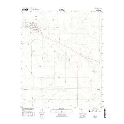 2016 Map of Spur, 2016 Print