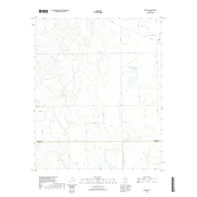 2019 Map of Spur NW, 2019 Print