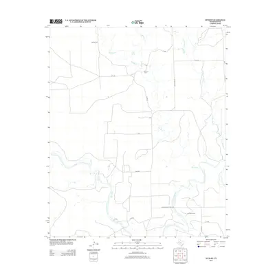 2012 Map of Spur SW, 2012 Print