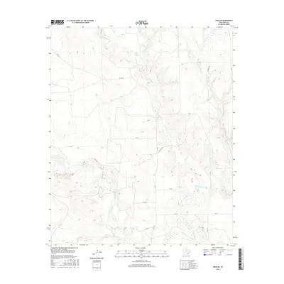 2016 Map of Spur SW, 2016 Print