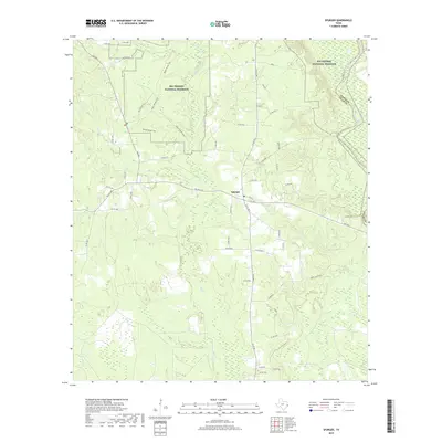 2019 Map of Spurger, 2019 Print