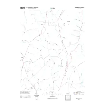 2013 Map of Spurlington, 2013 Print