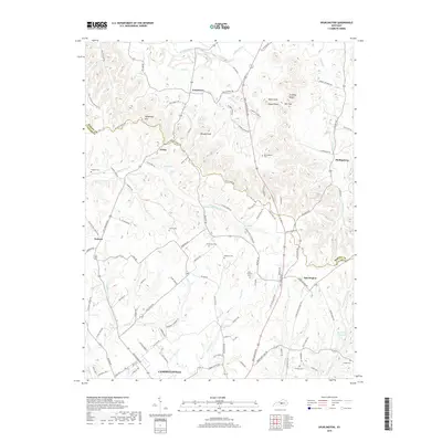 2019 Map of Spurlington, 2019 Print