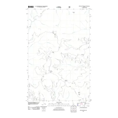 2011 Map of Spyglass Peak, 2011 Print