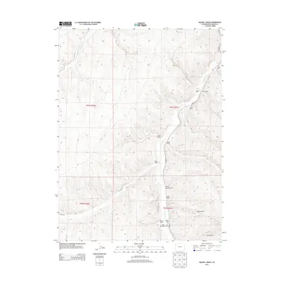 2013 Map of Square S Ranch, 2013 Print