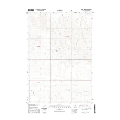 2015 Map of Square Top Butte, 2015 Print