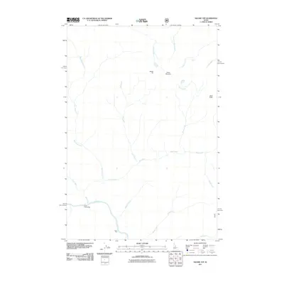 2011 Map of Square Top, 2011 Print