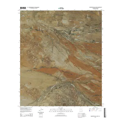 2014 Map of Squaretop Hills East, 2014 Print