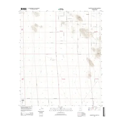 2014 Map of Squaretop Hills West, 2014 Print