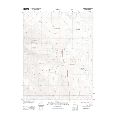2013 Map of Squirrel Creek, 2013 Print