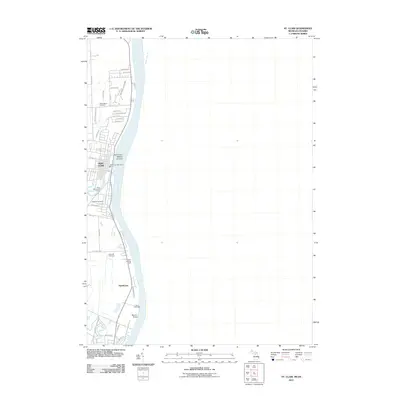 2011 Map of St. Clair, 2011 Print