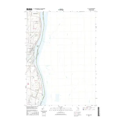 2017 Map of St. Clair, 2017 Print