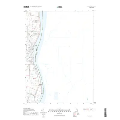 2019 Map of St. Clair, 2019 Print