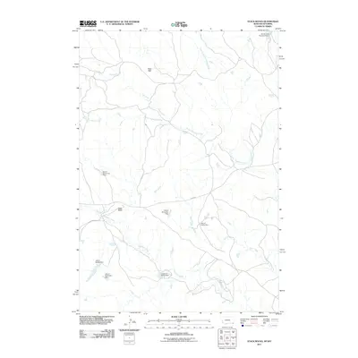 2011 Map of Stack Rocks, 2011 Print