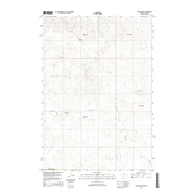 2014 Map of Stack Rocks, 2014 Print