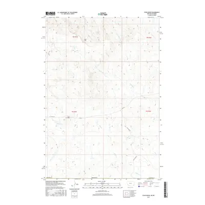2017 Map of Stack Rocks, 2017 Print