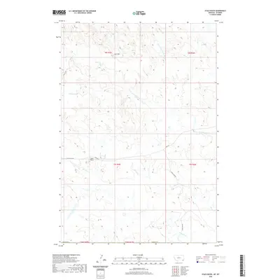 2020 Map of Stack Rocks, 2020 Print