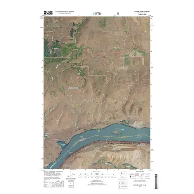 2014 Map of Stacker Butte, 2014 Print
