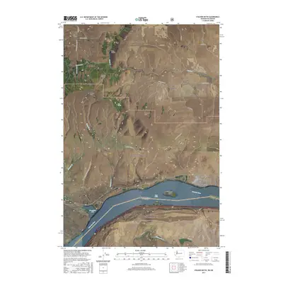 2017 Map of Stacker Butte, 2017 Print