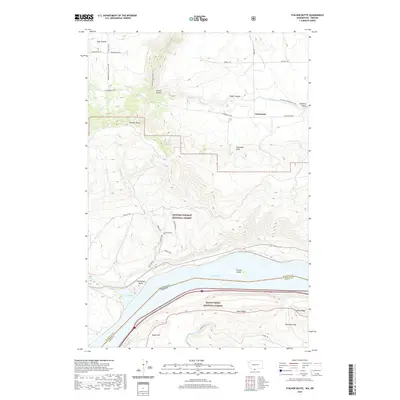 2020 Map of Stacker Butte, 2020 Print