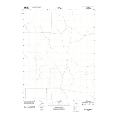 2010 Map of Stacy Lakes Draw, 2010 Print