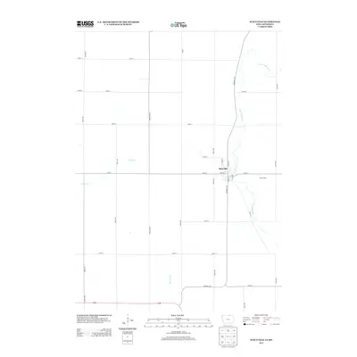 2013 Map of Stacyville, 2013 Print
