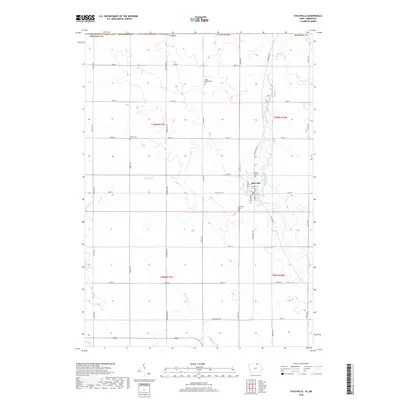2018 Map of Stacyville, 2018 Print