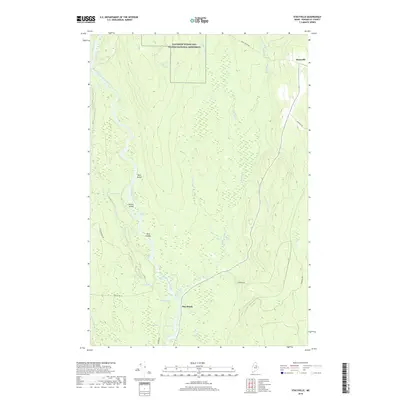 2018 Map of Stacyville, 2018 Print