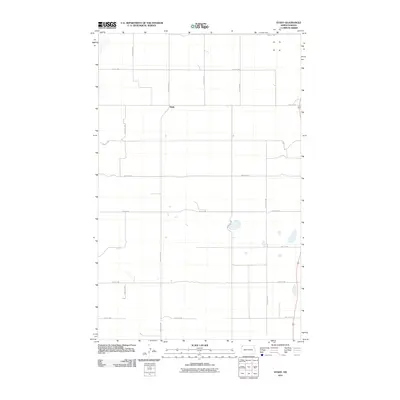 2011 Map of Stady, 2011 Print
