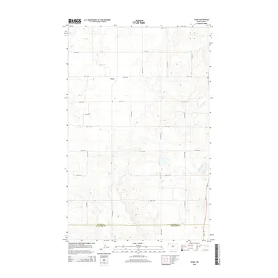 2014 Map of Stady, 2014 Print