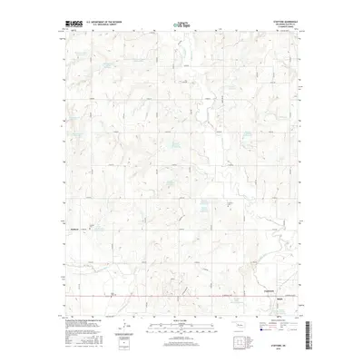 2016 Map of Stafford, 2016 Print