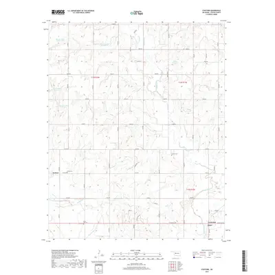 2018 Map of Stafford, 2018 Print