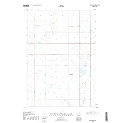 2017 Map of Stafford Dam, 2017 Print