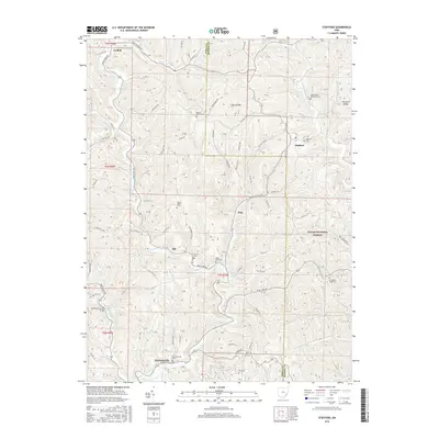 2016 Map of Stafford, 2016 Print