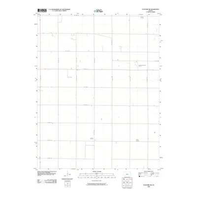 2009 Map of Stafford NW, 2009 Print