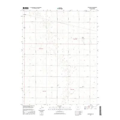 2015 Map of Stafford NW, 2015 Print