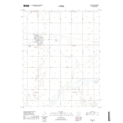 2018 Map of Stafford, 2018 Print